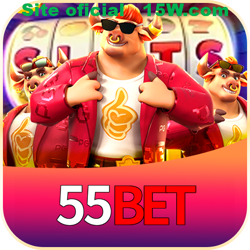Imagem promocional da 55Bet mostrando a plataforma e suas vantagens